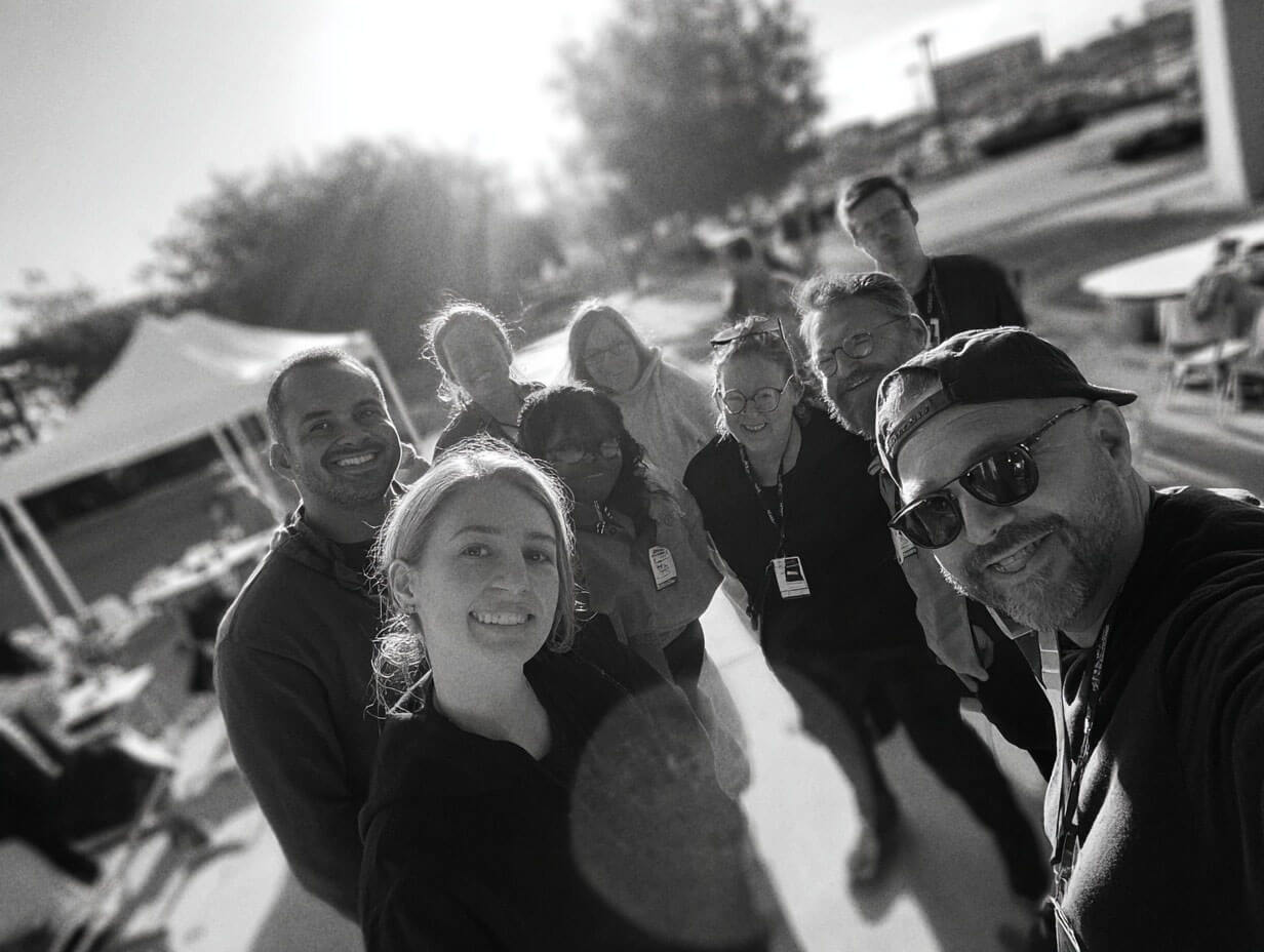 Professional team collaboration